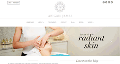 Desktop Screenshot of abigailjames.com